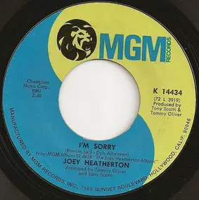 Joey Heatherton - I'm Sorry