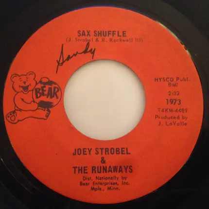 Joey Strobel & The Runaways - What Good Is Love / Sax Shuffle