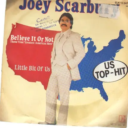 Joey Scarbury - Believe It Or Not (Theme From 'Greatest American Hero')