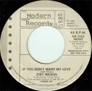 7inch Vinyl Single - Joey Wilson - If You Don't Want My Love