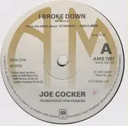 7inch Vinyl Single - Joe Cocker - I Broke Down