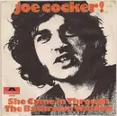 7inch Vinyl Single - Joe Cocker - She Came In Through The Bathroom Window / That's Your Business Now