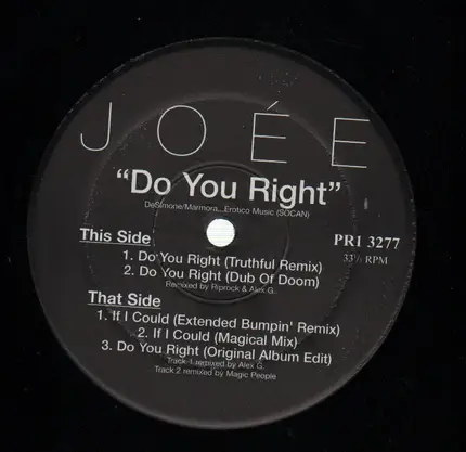JOEE - DO YOU RIGHT