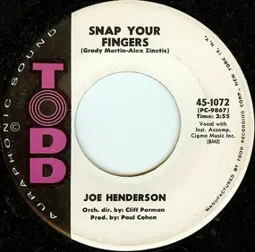 Joe Henderson - Snap Your Fingers