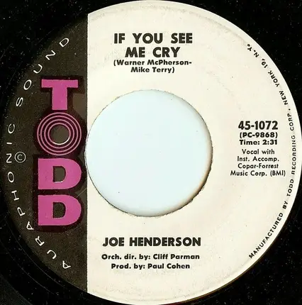 Joe Henderson - Snap Your Fingers
