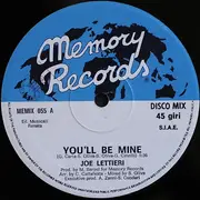 12inch Vinyl Single - Joe Lettieri - You'll Be Mine