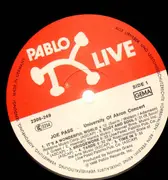 LP - Joe Pass - University Of Akron Concert - RARE