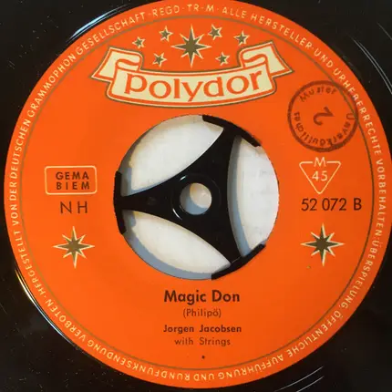 Jörgen Jacobsen - Daydream By Starlight / Magic Don