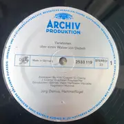 Double LP - Schubert / Liszt / Beethoven / Tomaschek a.o. - Variationen uber einen Walzer von Diabelli