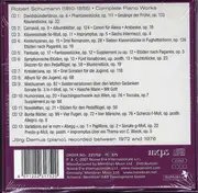 CD-Box - Schumann / Jörg Demus - Complete Piano Works - Box + Card Sleeves / CD 1 missing
