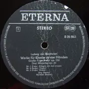 LP - Jörg Demus , Norman Shetler - Ludwig van Beethoven - Werke Für Klavier Zu Vier Händen