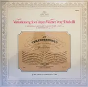 Double LP - Jörg Demus - Variationen uber einen Walzer von Diabelli - Gatefold