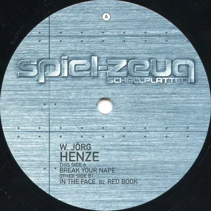 Jörg Henze - Break Your Nape