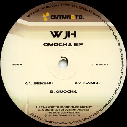 Jörg Henze - Omocha EP