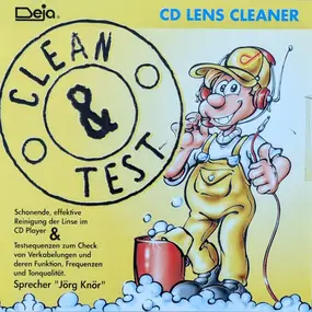 Jörg Knör - CD Lens Cleaner / Clean & Test