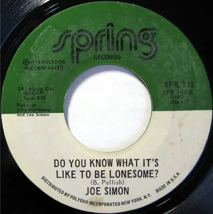 Joe Simon - Carry Me