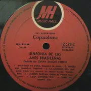 LP - Johan Dalgas Frisch - Sinfonia Das Aves Brasileiras