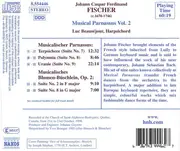 CD - Johann Caspar Ferdinand Fischer , Luc Beauséjour - Musical Parnassus Vol. 2 - Suites Nos 7-9