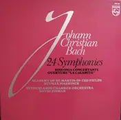 Johann Christian Bach - 24 Symphonies / Sinfonia Concertante / Overture "La Calamità"