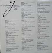 LP-Box - Johann Christian Bach - 24 Symphonies / Sinfonia Concertante / Overture 'La Calamità' - Hardcover box + booklet