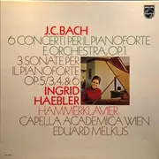 Double LP - Bach - 6 Concerti Per Il Pianoforte E Orchestra - Hard-cover Box, Insert
