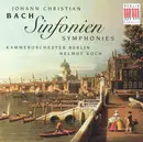 CD - Bach / Helmut Koch - Bach: Sinfonie Op. 6 6 / Op. 9 2 / Op. 18