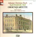 LP - Johann Christian Bach , Carl Friedrich Abel , Pierre W. Feit , Trio Á Cordes Milliére De Paris - Oboenquartette