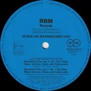 LP - Johann Christian Bach , Carl Stamitz - Musik am Mannheimer Hof