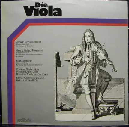 Bach / Telemann / Michael Haydn - Die Viola
