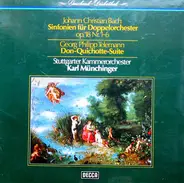 Johann Christian Bach / Telemann - Sinfonien Für Doppelorchester Op. 18 Nr. 1-6 / Don-Quichotte-Suite