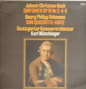 J.C. Bach / G.Ph. Telemann - Sinfonien Op.18 Nr 2-4-6 / Don Quichotte-Suite