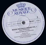 LP - J. C. Bach / J. C. F. Bach - Musik Der Bach Söhne Vol. 1