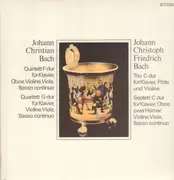 LP - Johann Christian Bach , Johann Christoph Friedrich Bach - Quintett F-Dur Für Klavier, Oboe, Violine, Viola, Basso Continuo / Quartett G-Dur Für Klavier, Violine, Viola, Basso Continuo / Trio C-Dur Für Klavier, Flöte Und Violine / Septett C-Dur Für K