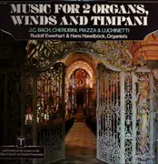 LP - Johann Christian Bach - Music For 2 Organs, Winds And Timpani