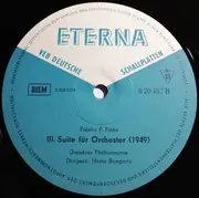 LP - Johann Cilenšek / Fidelio F. Finke - Sinfonie Nr. 4 (1958) / III. Suite Für Orchester (1949) - Gatefold + Booklet