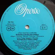 LP - Hasse / Telemann / Vivaldi / Stamitz - Flötenkonzerte