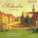 CD - Johann Adolph Scheibe - Concerto Copenhagen , Andrew Manze - Sinfonias
