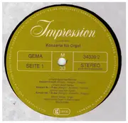 LP - Johann Gottfried Walther, Georg Friedrich Händel , J.S. Bach a.o. - Konzerte für Orgel