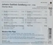 CD - Goldberg - Chamber Music - Trio Sonatas, Quartet For 2 Violins, Viola And B.C.