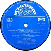 LP - Johann Georg Albrechtsberger , Joseph Haydn , Carl Philipp Emanuel Bach - Organ Concertos