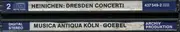 Double CD - Heinichen - Dresden Concerti