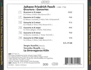 CD - Johann Friedrich Fasch - Overture & 5 Concertos