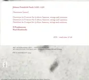 CD - Fasch - Ouvertures In G Minor, D Minor And G Major - Digipak