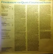 LP - Johann Joachim Quantz , Domenico Cimarosa , Carl Stamitz - Flötenkonzerte