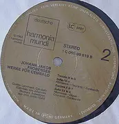 LP - Johann Jakob Froberger , Gustav Leonhardt - Werke Für Cembalo