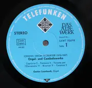 LP - Johann Jakob Froberger - Cembalo- Und Orgelwerke