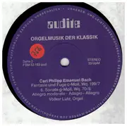 LP - Johann Julius Schneider , Wilhelm Friedemann Bach , Johann Ludwig Krebs , Carl Philipp Emanuel Bach - Orgelmusik Der Klassik