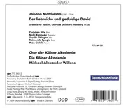 CD - Johann Mattheson - Der Liebreiche Und Geduldige David
