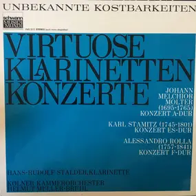 Johann Melchior Molter - Virtuose Klarinettenkonzerte