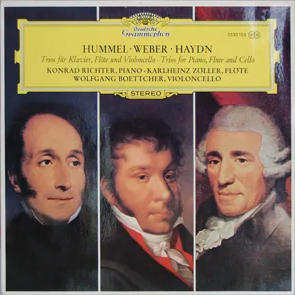 Hummel, Weber, Haydn - Trios for Piano, Flute and Cello